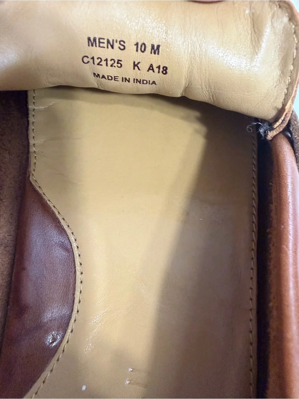 Cole Haan Men’s 10M Leather Driving Loafers Moccasins Driver Shoes C12125